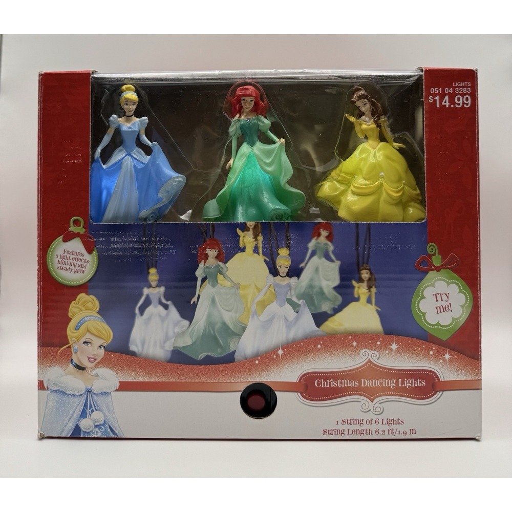Disney Christmas Dancing Princess Lights, 2013